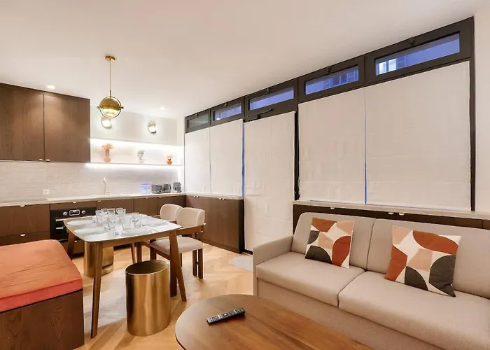 Apartman Sublime Duplex Avec Salle De Cinema Párizs